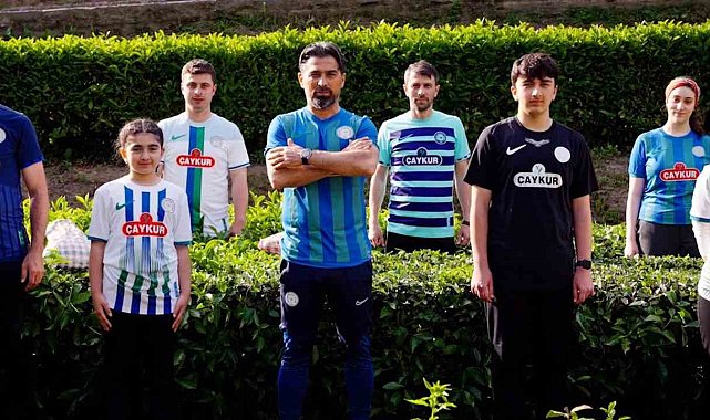 Çaykur Rizespor, yeni sezon formalarını tanıttı