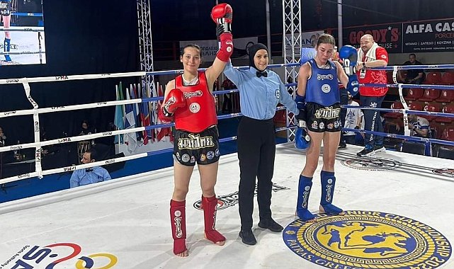 Cemile Aykoç, Muaythai Dünya Şampiyonası'nda dünya ikincisi oldu