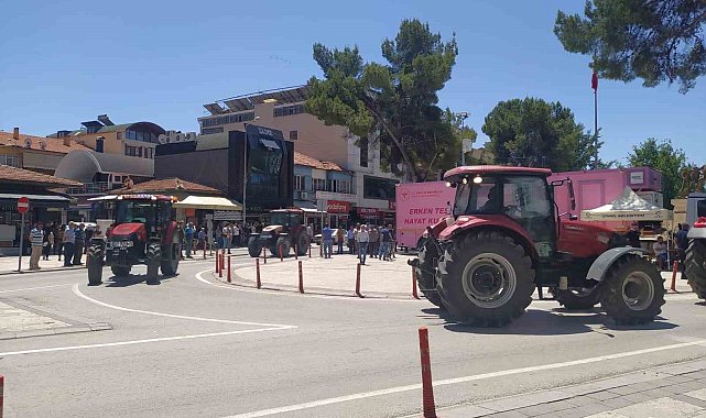 Çiftçiler ikinci kez eylemde