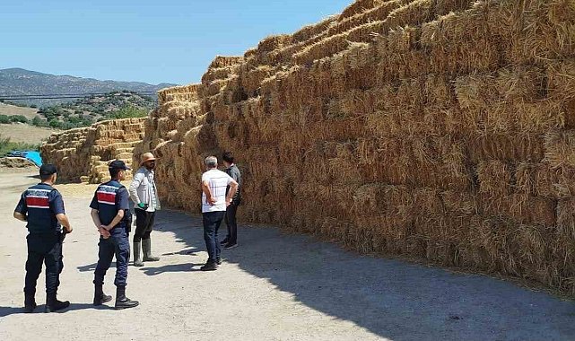 Çiftlik sahipleri saman yangınlarına karşı uyarıldı