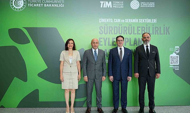 Çimento, cam ve seramik sektörünün sürdürülebilirlik eylem planları açıklandı