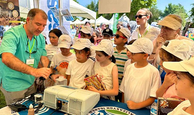 Çocuklar suyun yolculuğunu eğlenerek öğrendi