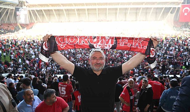 Çorum Belediye Başkanı Aşgın'dan, Çorum FK'ya destek çağrısı
