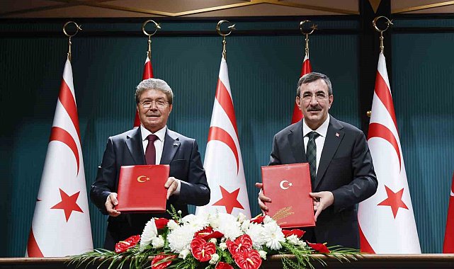 Cumhurbaşkanı Yardımcısı Yılmaz: "Kıbrıs Türkü'nün hürriyeti ve güvenliği nasıl milli davamız ise; üreten, büyüyen, müreffeh, mali yapısı güçlü bir KKTC de bizim davamızdır"