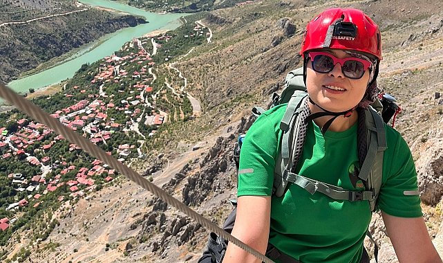 Dağcılar Kemaliye'de zirveye ulaştı