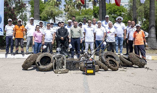 Denizden çıkan çöpler yine şaşırtmadı