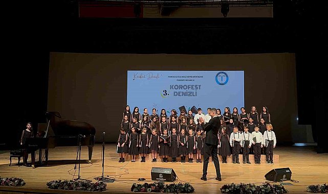 Denizli Büyükşehir Çocuk Korosuna en değerli ödül