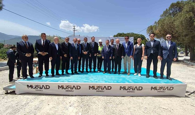 Denizli MÜSİAD Bilim Merkezi ve Hizmet Binasının temeli törenle atıldı