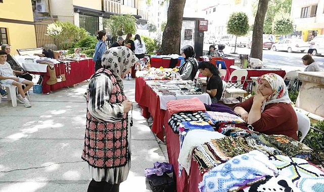 Denizli'de El Emeği Pazarı ile kadınlar aile bütçesine destek olucak