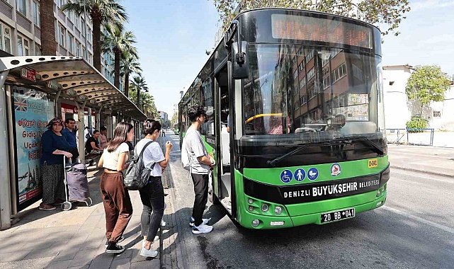 Denizli'de YKS'ye girecek öğrencilere ulaşım ücretsiz