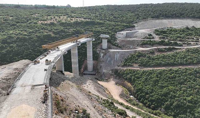 Dilovası Hastane Yolu projesinde ilerleme yüzde 80