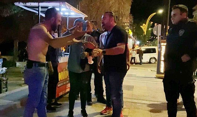 Direnip biber gazı yedi, "Kaybol ya" diye bağırdığı polis memurunu azarlayıp kovdu
