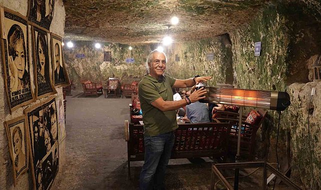 Dışarısı 40 derece ile kavrulurken içeride soba ile ısınıyorlar