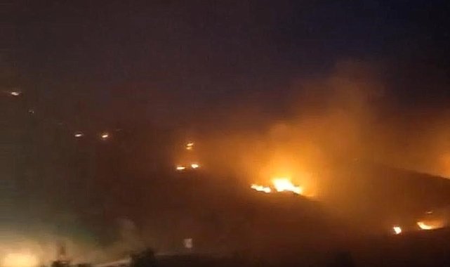Diyarbakır'da gece başlayan yangın söndürüldü