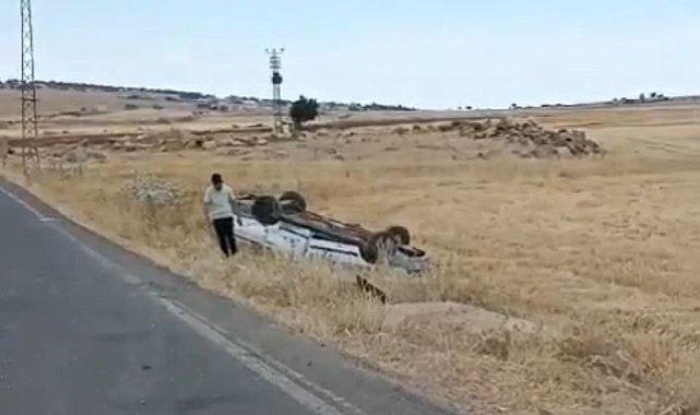 Diyarbakır'da iki otomobil çarpıştı: 2 yaralı