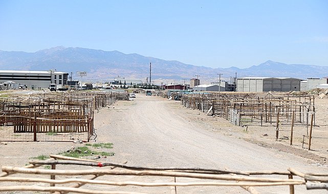 Dulkadiroğlu Belediyesi geçici kurban satış noktası hizmete açıldı