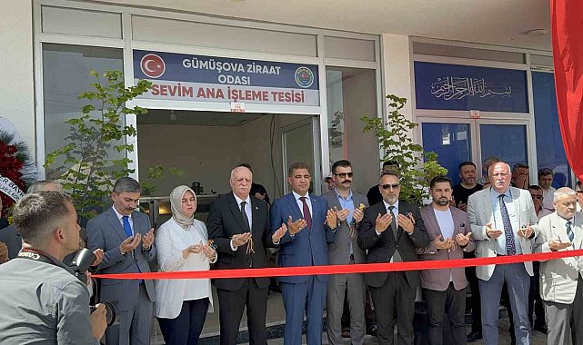 Düzce'de fındık işleme tesisi açıldı
