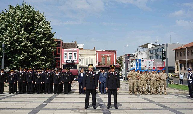 Edirne'de Jandarma Teşkilatının kuruluşunun 185. yılı törenle kutlandı