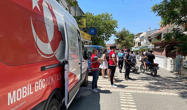 Edirne'de sahil şeridinde düzensiz göçmen denetimi