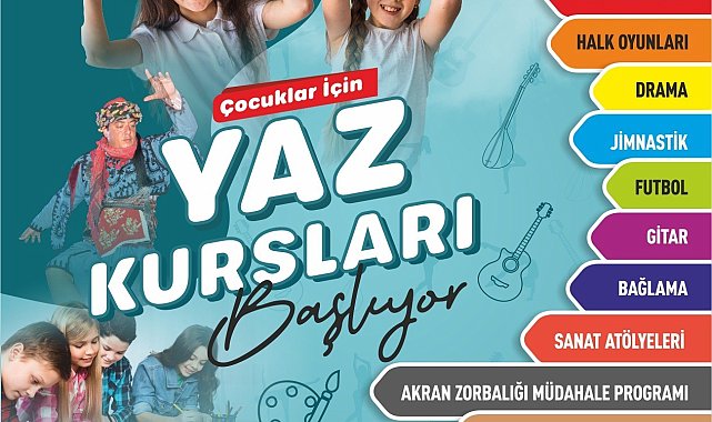 Efeler Belediyesi yaz kursları başlıyor