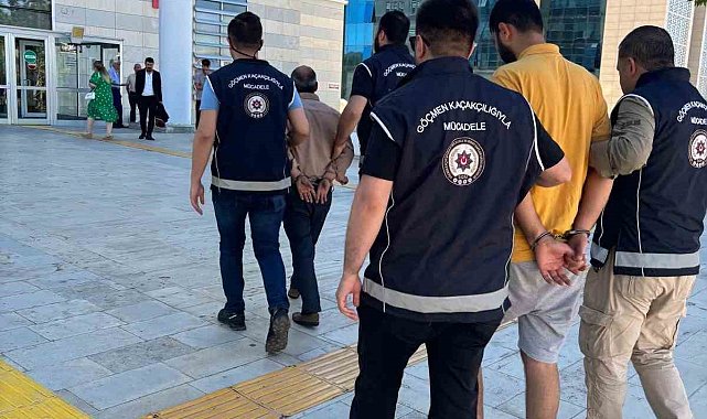 Elazığ'da göçmen kaçakçısı 2 şüpheli tutuklandı