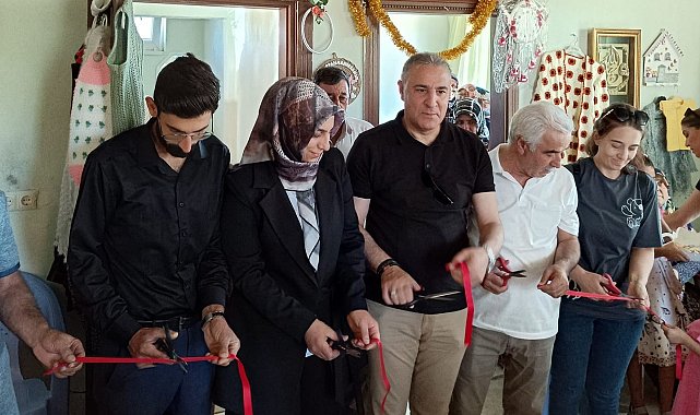 Elazığ'da kursiyerler ürettiği ürünler sergilendi