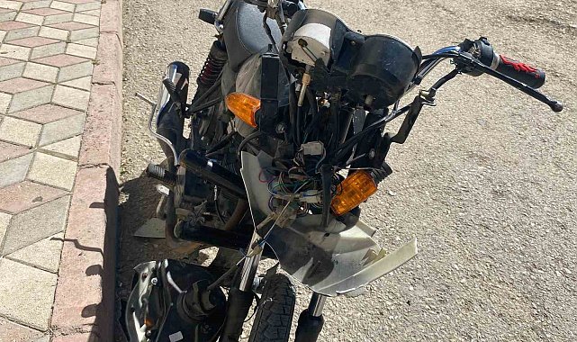Elazığ'da motosiklet kazası: 1 yaralı