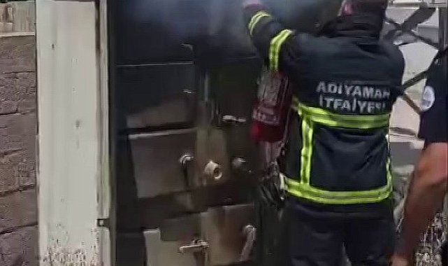 Elektrik trafosu sıcaklara dayanamadı