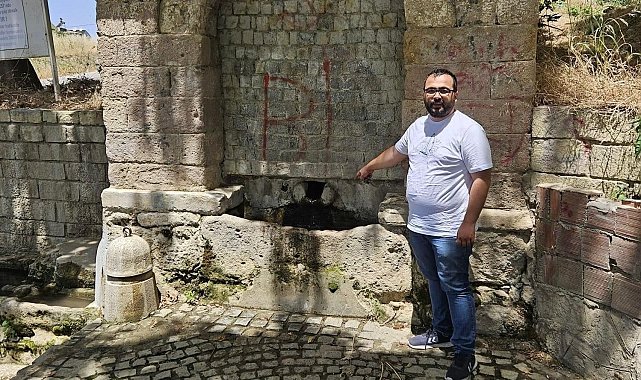 Erdek'teki tarihi çeşme kuruyor