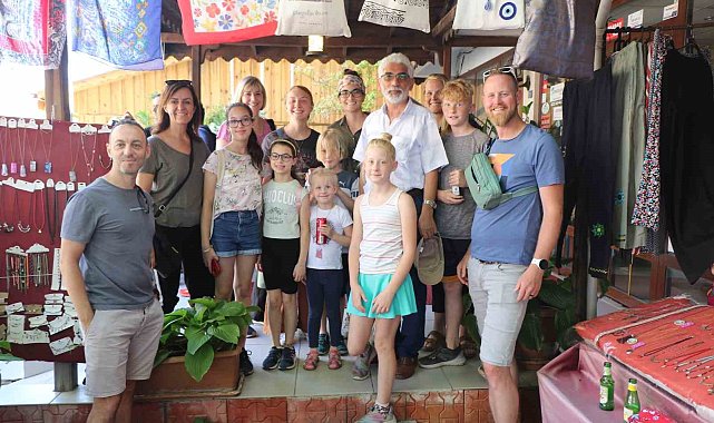 Erzincan'ın Kemaliye ilçesi Amerikalı turistleri ağırladı