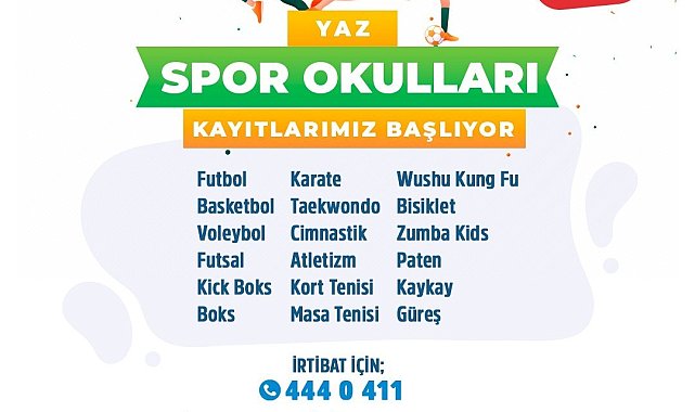 Esenyurt'ta Yaz Spor Okulları'nın kayıtları başlayacak