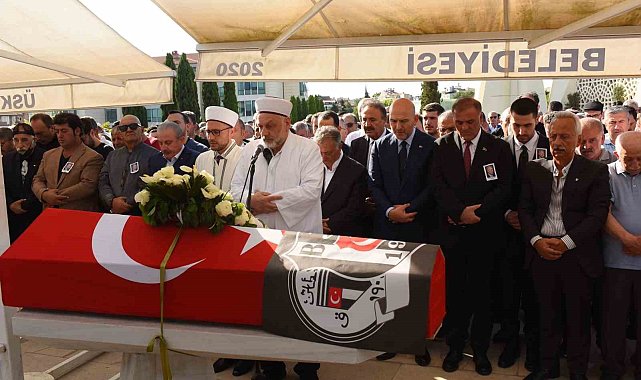 Eski Beşiktaş Başkanı Ahmet Nur Çebi'nin babası Yaşar Kaptan Çebi son yolculuğuna uğurlandı