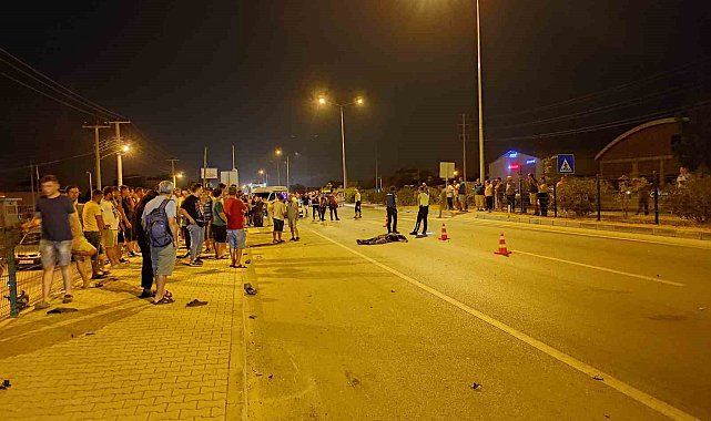 Fethiye'de motosikletle araba çarpıştı: 1 ölü, 2 yaralı
