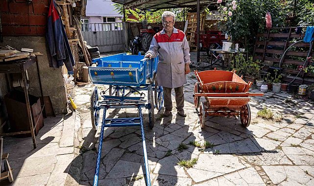 Filmden esinlendi emekli olunca 'Sütçü Ramiz'in arabasını yaptı