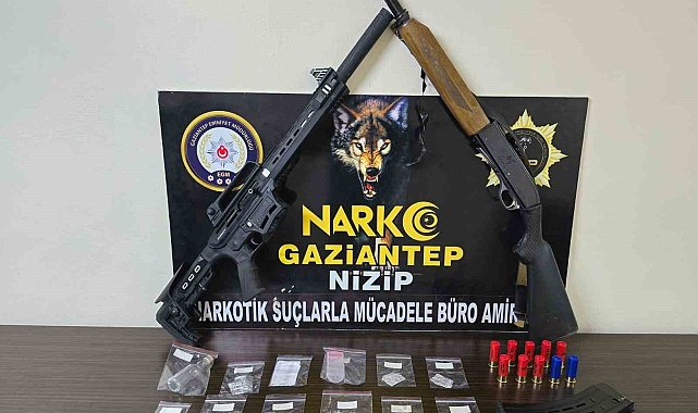 Gaziantep'te uyuşturucu operasyonu: 5 gözaltı