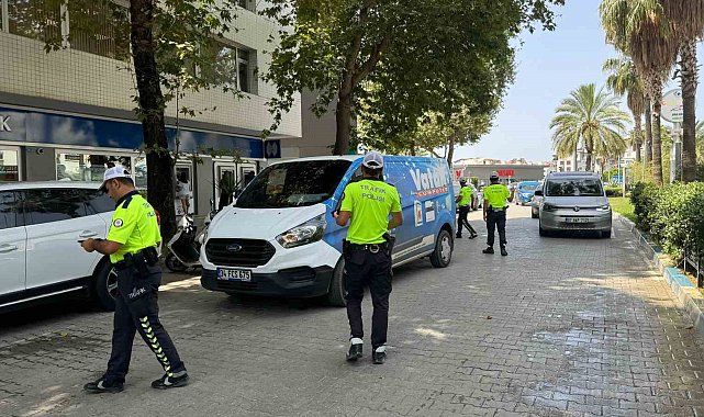 Gazipaşa'da cam filmi denetimi yapıldı