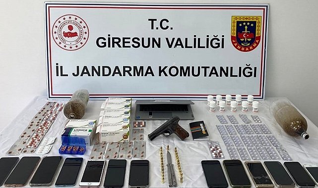 Giresun'da jandarmadan uyuşturucu operasyonu: 13 gözaltı