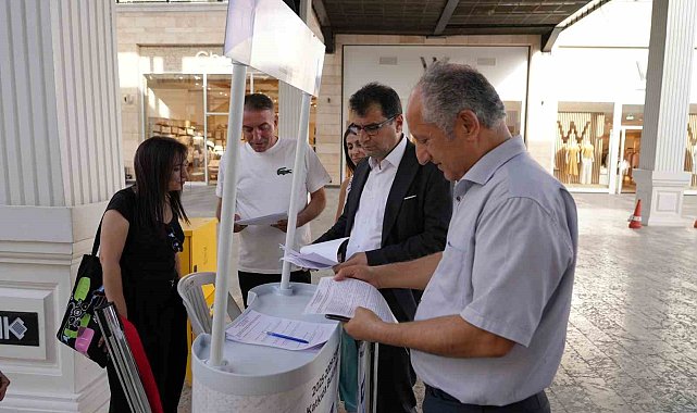 Gördük, stratejik plan stantlarını gezdi