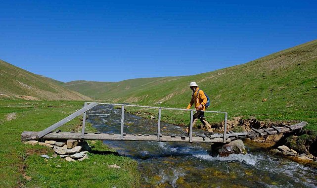 GÜDAK Kostan Dağı'nda tarihi ve doğal zenginlikleri keşfetti
