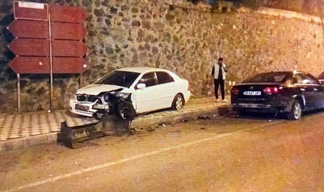 Gümüşhane'de zincirleme trafik kazası: 4 yaralı