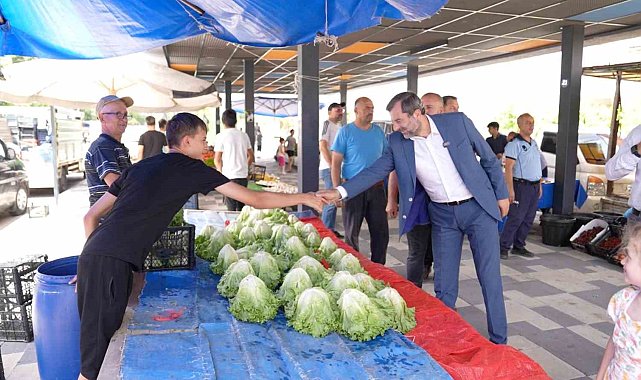 Gürsu'nun Kent Parkı'nda yeni pazar