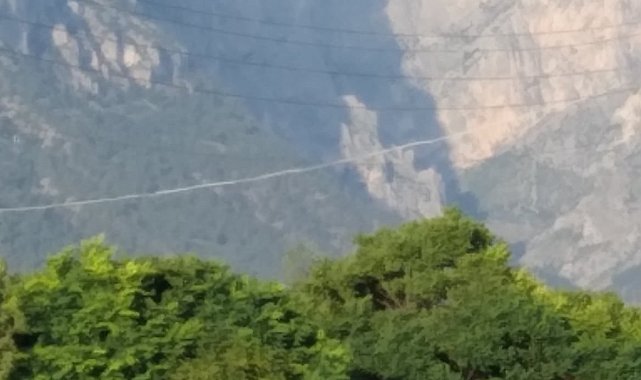 Her yıl gibi 'Atatürk silüeti' bu yıl da görüldü