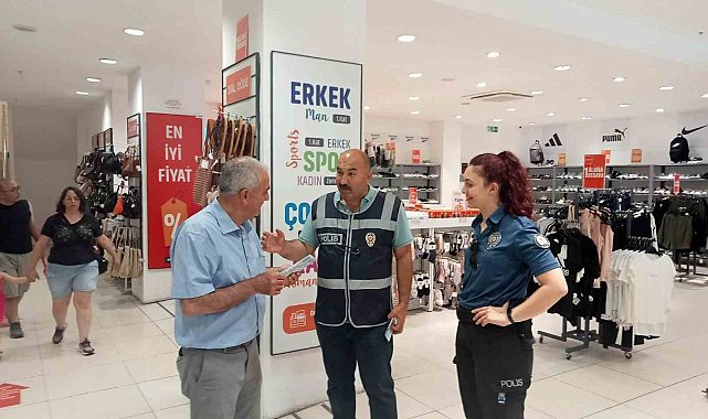 Hırsızlık ve dolandırıcılığa karşı bilgilendirdiler