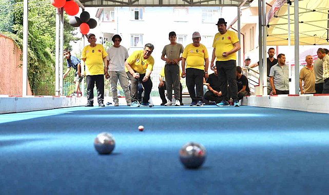 Huzurevi sakinleri &#039;Bocce&#039; oyunu ile yeteneklerini sergiledi