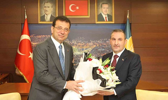 İBB Başkanı İmamoğlu, Sultanbeyli Belediye Başkanı Ali Tombaş'ı ziyaret etti