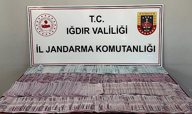 Iğdır'da 669 bin 200 liralık sahte para operasyonu