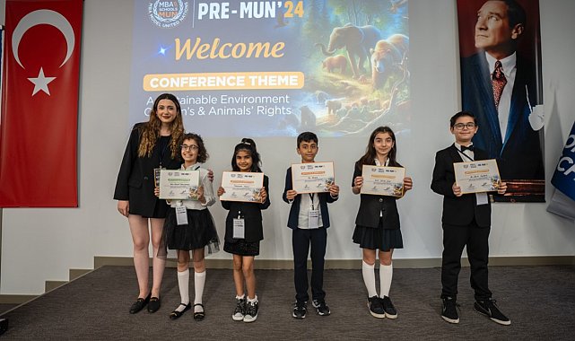 İlkokul öğrencileri "Sürdürülebilir bir çevre için çocuk ve hayvan haklarını koruyan yenilikçi çözümler" konferansında buluştu