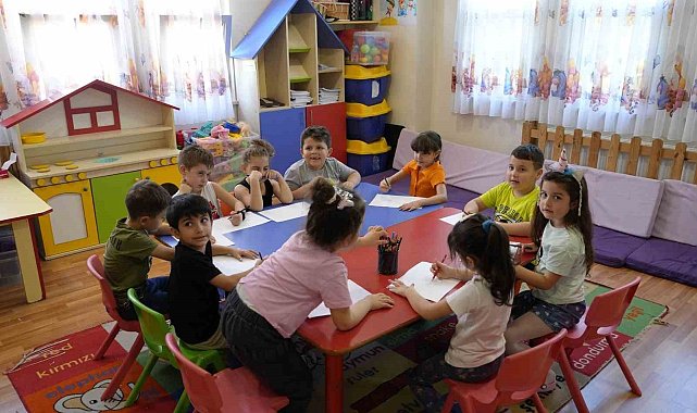 İlkokula adım atacak olan kreş öğrencileri 'teneffüs' kavramıyla tanıştı