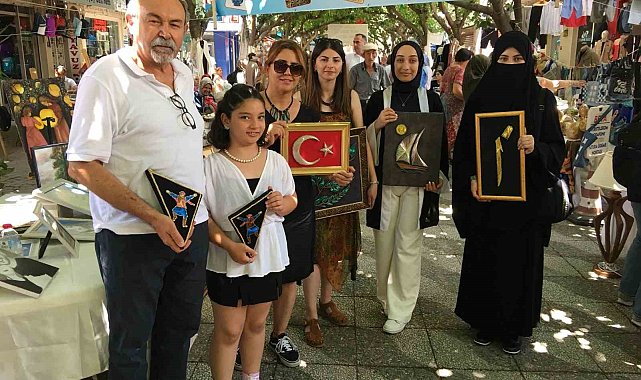 İncirliova'da kursiyerler emeklerini sergiledi