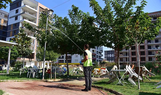 İncirliova'da sivrisinek ile mücadele devam ediyor